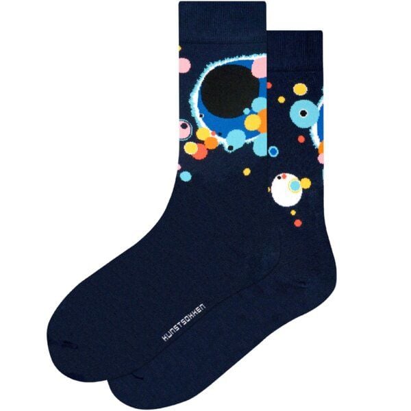 KUNSTSOKKEN Kunst Socken - Nahtlose Bunte Socken aus Bio-Baumwolle Mix - weihnachtsgeschenke für Künstler - Lustige Socken Geschenk von KUNSTSOKKEN