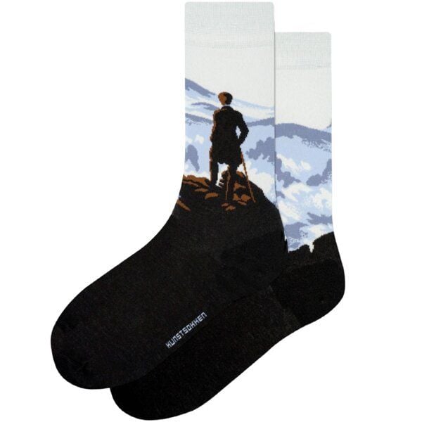 KUNSTSOKKEN Kunst Socken - Nahtlose Bunte Socken aus Bio-Baumwolle Mix - weihnachtsgeschenke für Künstler - Lustige Socken Geschenk von KUNSTSOKKEN