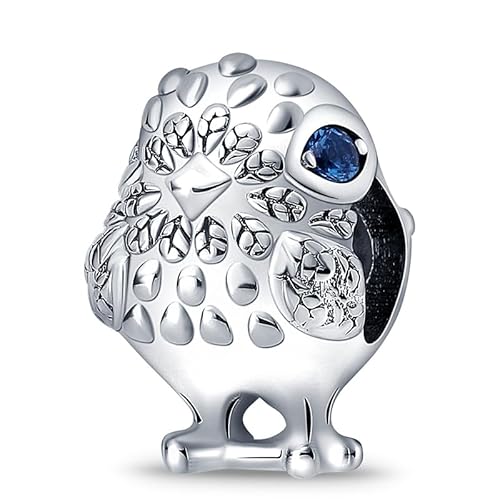 KUNVONIC Charm Anhänger Damen 925 Sterling Silber für Armband Charms Beads passend für Pandora Armband und Halskette, Kompatibel mit Europäischen Armbänder für Frauen Mädchen von KUNVONIC