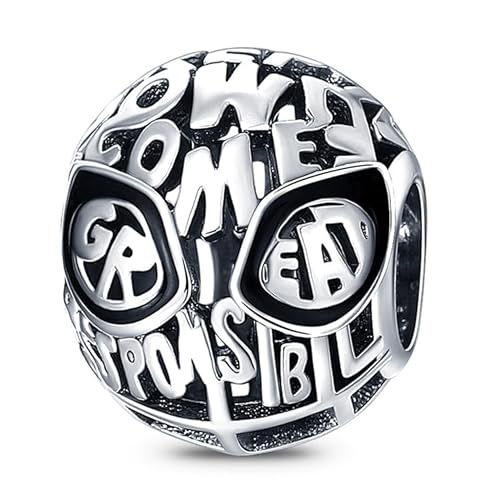 KUNVONIC Charm Anhänger Damen 925 Sterling Silber für Armband Charms Beads passend für Pandora Armband und Halskette, Kompatibel mit Europäischen Armbänder für Frauen Mädchen KUNVONIC Charm Anhänger Damen 925 Sterling Silber für Armband Charms Beads passend für Pandora Armband und Halskette, Kompatibel mit Europäischen Armbänder für Frauen Mädchen von KUNVONIC