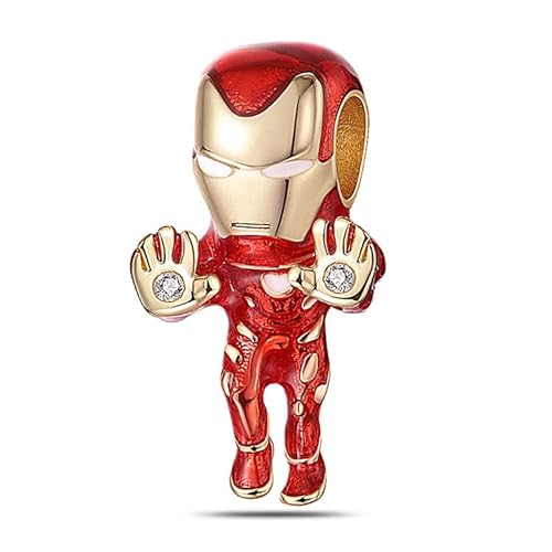 KUNVONIC Charm Anhänger Damen 925 Sterling Silber für Armband Charms Beads passend für Pandora Armband und Halskette, Kompatibel mit Europäischen Armbänder für Frauen Mädchen von KUNVONIC