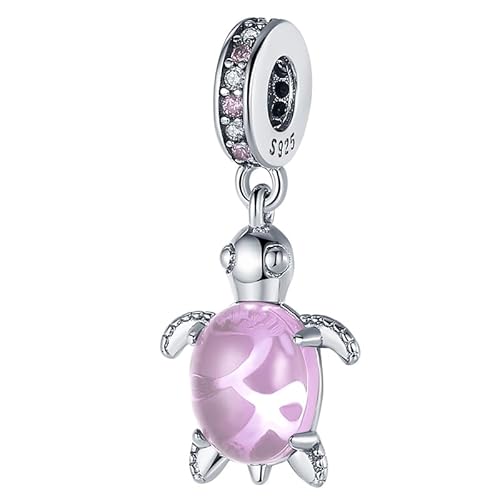 KUNVONIC Charm Anhänger Damen 925 Sterling Silber für Armband Charms Beads passend für Pandora Armband und Halskette, Kompatibel mit Europäischen Armbänder für Frauen Mädchen von KUNVONIC