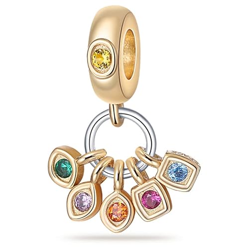 KUNVONIC Charm Anhänger Damen 925 Sterling Silber für Armband Charms Beads passend für Pandora Armband und Halskette, Kompatibel mit Europäischen Armbänder für Frauen Mädchen KUNVONIC Charm Anhänger Damen 925 Sterling Silber für Armband Charms Beads passend für Pandora Armband und Halskette, Kompatibel mit Europäischen Armbänder für Frauen Mädchen von KUNVONIC