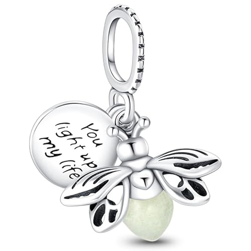 KUNVONIC Charm Anhänger Damen 925 Sterling Silber für Armband Charms Beads passend für Pandora Armband und Halskette, Kompatibel mit Europäischen Armbänder für Frauen Mädchen KUNVONIC Charm Anhänger Damen 925 Sterling Silber für Armband Charms Beads passend für Pandora Armband und Halskette, Kompatibel mit Europäischen Armbänder für Frauen Mädchen von KUNVONIC
