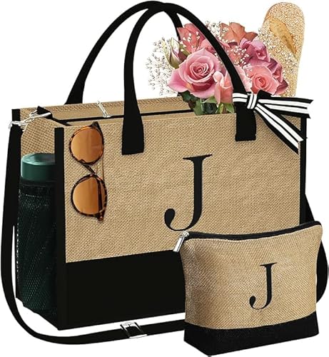 Strandtasche Groß Familie XL Strand Taschen Grosse Damen Faltbare Beach Bag Herren Tote Wasserdichte Strandzubehör Sporttasche Freizeittasche Schultertasche Einkaufstasche Tragetasche Style J von KUOL-KIDS