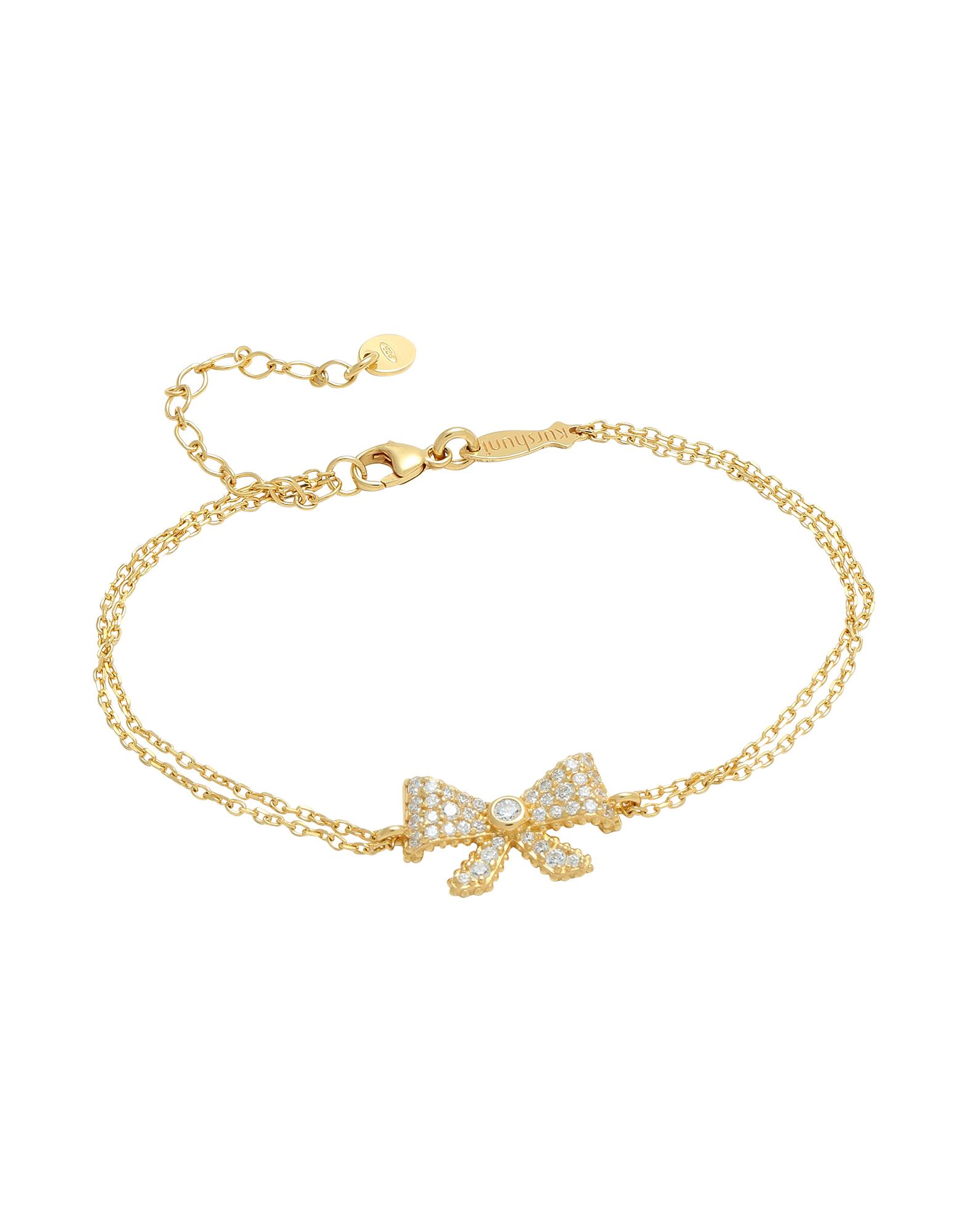 KURSHUNI Armband Damen Gold von KURSHUNI