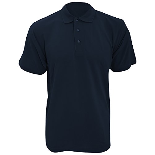 KUSTOM KIT Workwear Herren Polo-Shirt, Kurzarm (XL) (Marineblau) von KUSTOM KIT