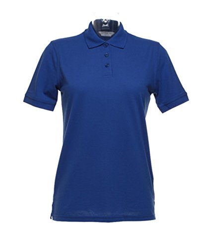 Klassisches Polo-Shirt mit Superwash für Damen Gr. 36, königsblau von KUSTOM KIT