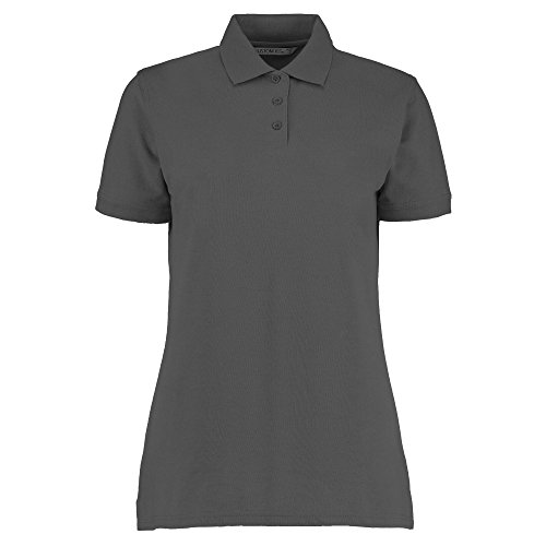 Kustom Kit Damen Poloshirt Kurzarm Classic Superwash Gr. 36, dunkelgrau Kustom Kit Damen Poloshirt Kurzarm Classic Superwash Gr. 36, dunkelgrau von KUSTOM KIT
