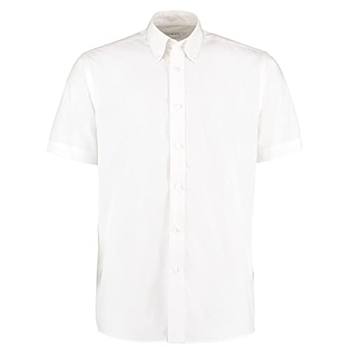 Kustom Kit Herren Men's Workforce Shirt Businesshemd, Weiß (Wte Kk100-wte-lge), 44 (Hersteller Größe:X-Large) von KUSTOM KIT
