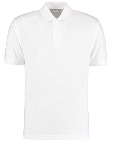 Kustom Kit Klassisches Poloshirt mit Komfort-Finish, XS-5XL Gr. XL, weiß von KUSTOM KIT