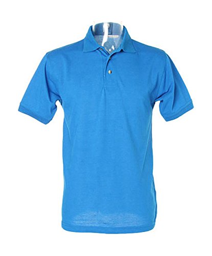 Kustom Kit pflegeleichtes Piqué Arbeits-Poloshirt KK400,Farbe:Electric Blue;Größe:L von KUSTOM KIT
