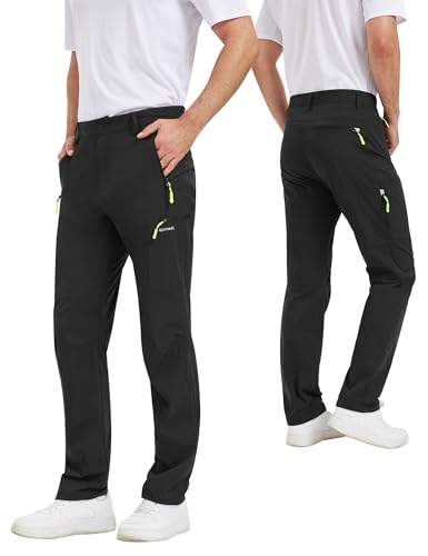 KUTOOK Hiking Outdoor Trousers Men's mit Multi Taschen Outdoor Pants Wanderhose Herren schnell trocknende und kühlende aus 4-Wege-Stretch für Hiking Wandern OutdoortSchwarz 3XL KUTOOK Hiking Outdoor Trousers Men's mit Multi Taschen Outdoor Pants Wanderhose Herren schnell trocknende und kühlende aus 4-Wege-Stretch für Hiking Wandern OutdoortSchwarz 3XL von KUTOOK