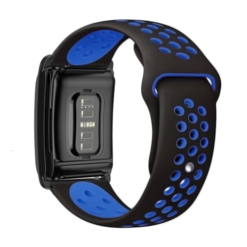 KUWAI Armband Kompatibel mit Whoop 5.0 Uhrenarmband Weich Silikon Sportarmband für Whoop 5.0 Armbänder Perforation Atmungsaktives Sport Ersatzarmband für Damen Herren Armband (11,Eine Grösse) von KUWAI