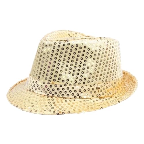 KUYCCSTRESI Zauberhut, klassischer Zylinder for Bühnenshows, Aufführungen, formelle Veranstaltungen, Kostümzubehör, Theatershow-Kopfbedeckung, Weihnachtsfeier-Kleidung, schlankes Design(Yellow_2pcs) von KUYCCSTRESI