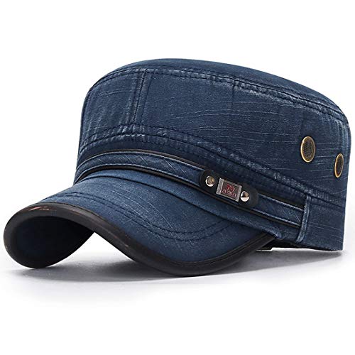 Kuyou Klassisches Army Cap Military Sport Mütze Baseball Kappe (Navy blau) von KUYOU