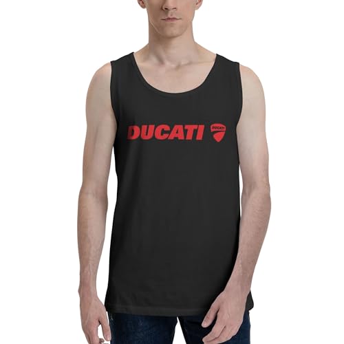 Compatible with Ducati Herren Tanktops Ärmelloses Muskel-T-Shirt Tanktop für Männer von KVHSVEGO