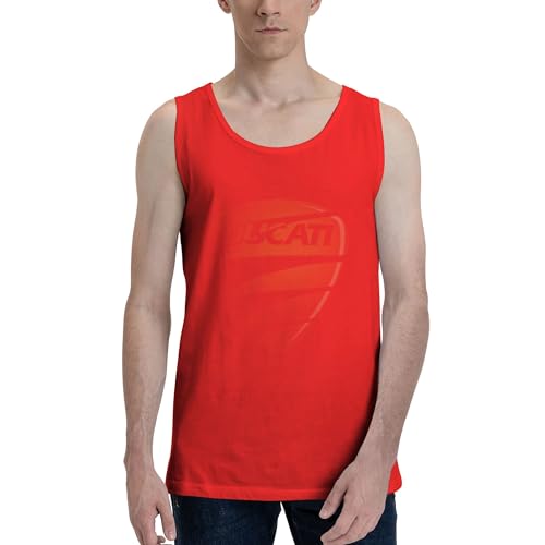 Compatible with Ducati Herren Tanktops Ärmelloses Muskel-T-Shirt Tanktop für Männer von KVHSVEGO
