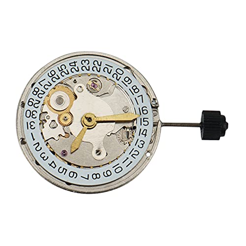 KVSERT Direkter ETA 2824 Datumsanzeige Automatik mechanisches Uhrwerk Herren Armbanduhr, silber von KVSERT