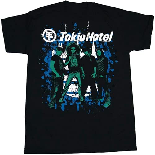 Tokio Hotel -ens City Symbol Spots T-Shirt(Small) von KVXSQLH