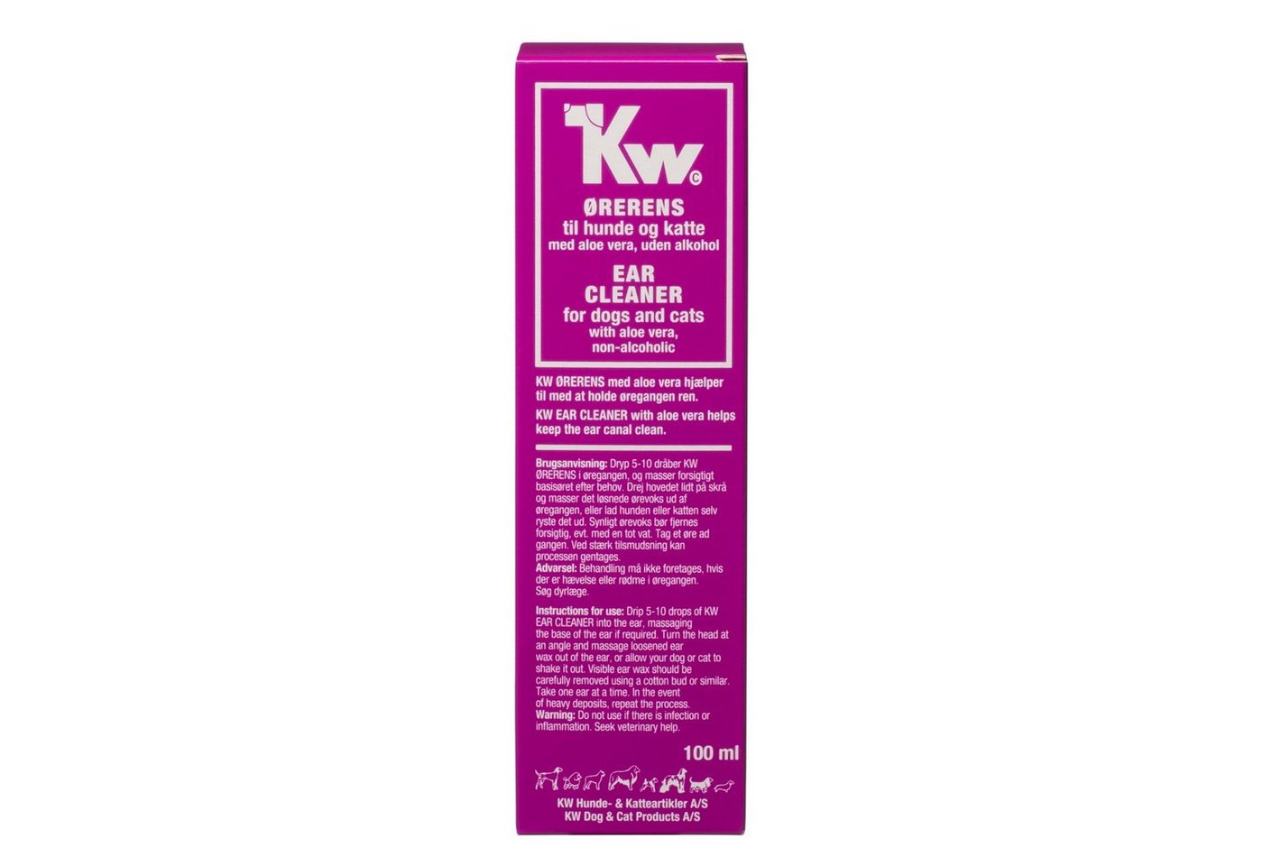 KW Ohrenreiniger Ohrenreiniger mit Aloe Vera für Hunde & Katzen 100 ml KW Ohrenreiniger Ohrenreiniger mit Aloe Vera für Hunde & Katzen 100 ml von KW