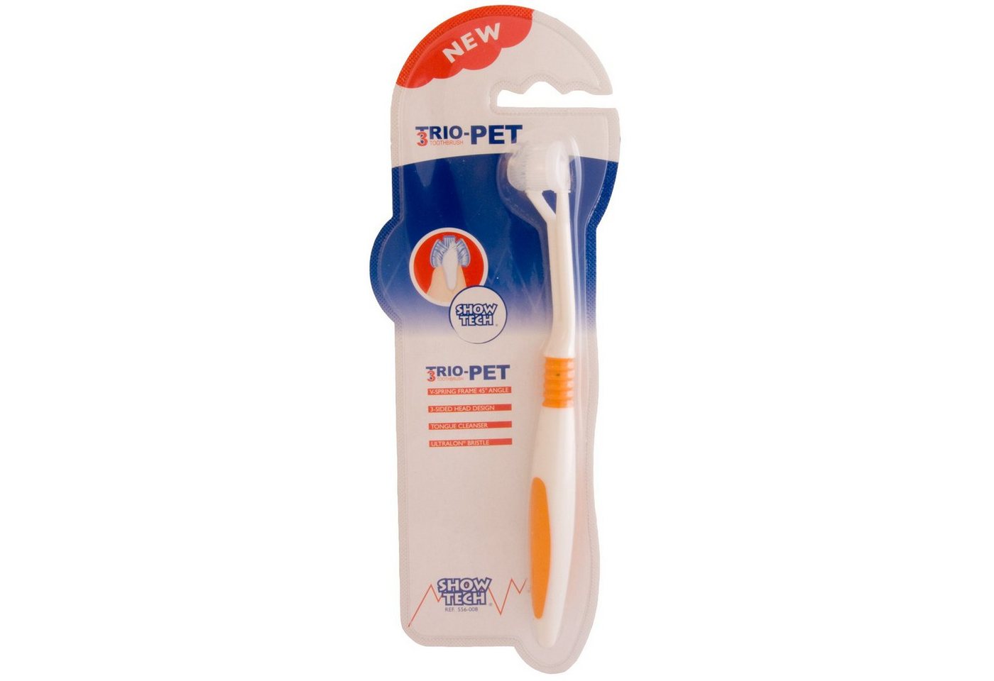 KW Tierzahnbürste TRIO-PET Zahnbürste für Hunde KW Tierzahnbürste TRIO-PET Zahnbürste für Hunde von KW