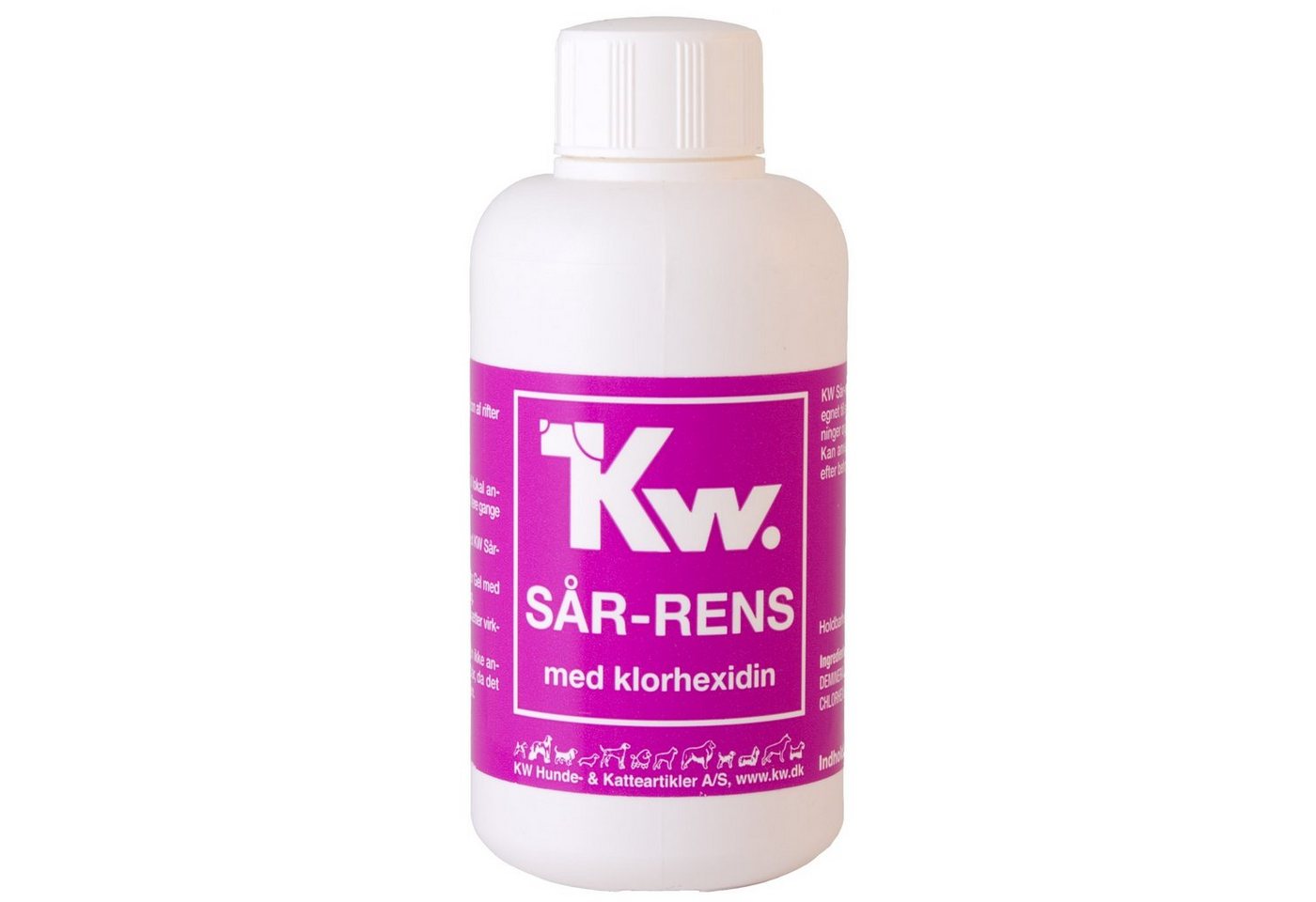 KW Wundpflaster Wundreiniger mit Chlorhexidin 100 ml, Für Hunde, Katzen und Kleintiere KW Wundpflaster Wundreiniger mit Chlorhexidin 100 ml, Für Hunde, Katzen und Kleintiere von KW
