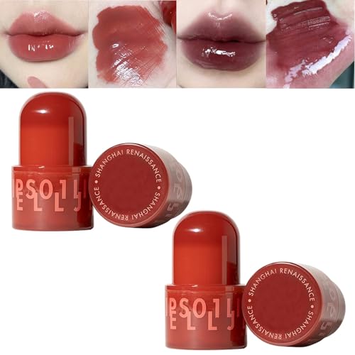 Hezhuang Lip Jelly, He Zhuang Lip Jelly, Hezhuang Lip Gloss, Hezhuang Tinted Lip Gloss, Moisturizing and Glossy Lip Oil, Tinted Lip Oil Gloss Lip Jelly Texture. (01+05) von KWHEUKJL