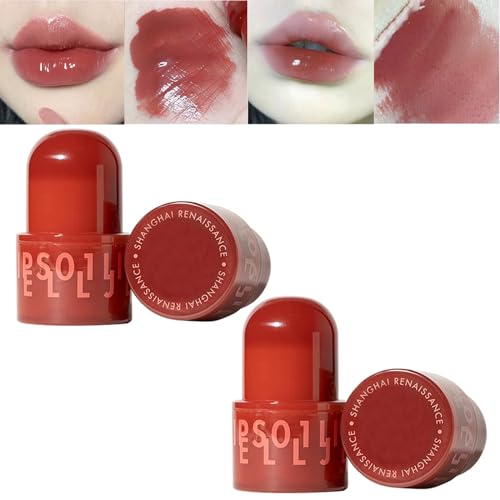 Hezhuang Lip Jelly, He Zhuang Lip Jelly, Hezhuang Lip Gloss, Hezhuang Tinted Lip Gloss, Moisturizing and Glossy Lip Oil, Tinted Lip Oil Gloss Lip Jelly Texture. (01+06) von KWHEUKJL