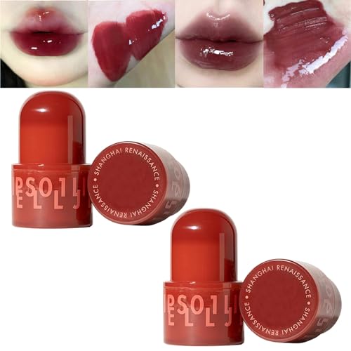 Hezhuang Lip Jelly, He Zhuang Lip Jelly, Hezhuang Lip Gloss, Hezhuang Tinted Lip Gloss, Moisturizing and Glossy Lip Oil, Tinted Lip Oil Gloss Lip Jelly Texture. (04+05) von KWHEUKJL