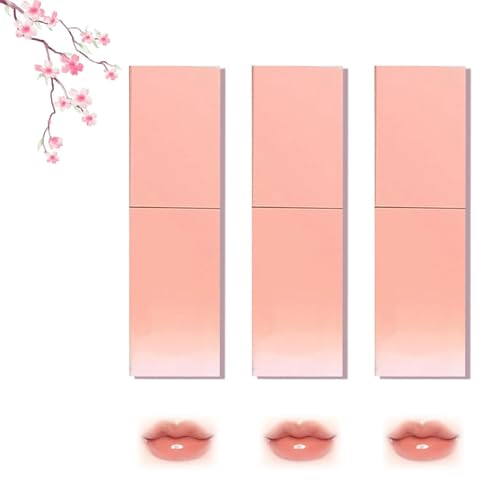 Macqueen Dewy Lip Tint, Macqueen Lip Tint, Dewy Water Glow Lip Tint, Tinted Lip Gloss, Mini Hydrating Lip Gloss, Long Lasting Moisturizing Lip Oil Gloss Lip. (3pcs08) von KWHEUKJL