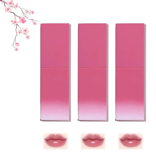 Macqueen Dewy Lip Tint, Macqueen Lip Tint, Dewy Water Glow Lip Tint, Tinted Lip Gloss, Mini Hydrating Lip Gloss, Long Lasting Moisturizing Lip Oil Gloss Lip. (3pcs11) von KWHEUKJL