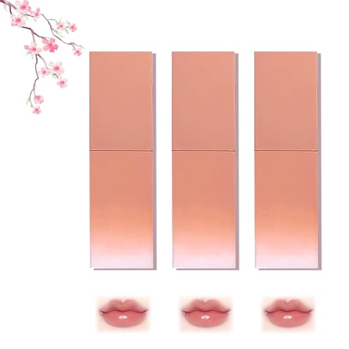 Macqueen Dewy Lip Tint, Macqueen Lip Tint, Dewy Water Glow Lip Tint, Tinted Lip Gloss, Mini Hydrating Lip Gloss, Long Lasting Moisturizing Lip Oil Gloss Lip. (3pcs12) von KWHEUKJL