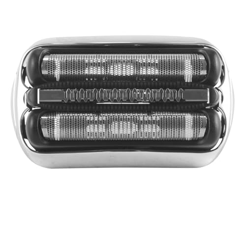 21S 32S Ersatzscherfolie Und Schneideset, Kompatibel Mit Braun, Serie 3 320S-4 330S-4 340S-4 350CC-4, Rasierkopf(2pcs) von KWHRPOQS