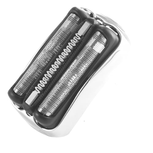 21S 32S Scherfolien- Und Schneideset, Kompatibel Mit Braun, Serie 3 320S-4 330S-4 340S-4 350CC-4, Rasierkopf(2pcs) von KWHRPOQS