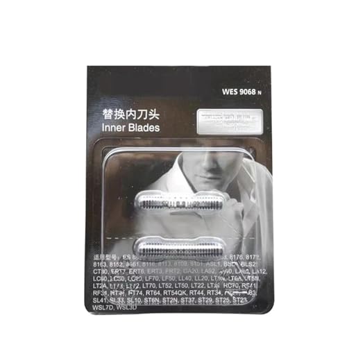 ES9067 WES9068 Cutter Kopf Mesh Klinge, Kompatibel for Panasonic, Rasierer ES8224 ES8228 ES8232 ES8232P ES8237 ES8238 ES8238P(WES 9068) von KWHRPOQS