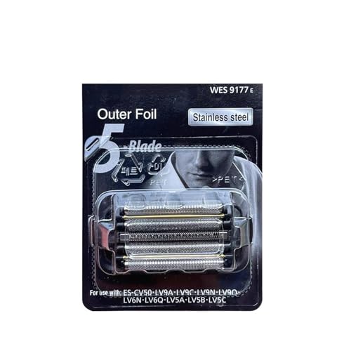 WES9177 Cutter Kopf Mesh Klinge, Kompatibel for Panasonic, Rasierer ES-LV7C LV7D LV5A LV5B LV5C LV5D ELV9A ELV9C CLV9CX CSV6Q LV9CX von KWHRPOQS