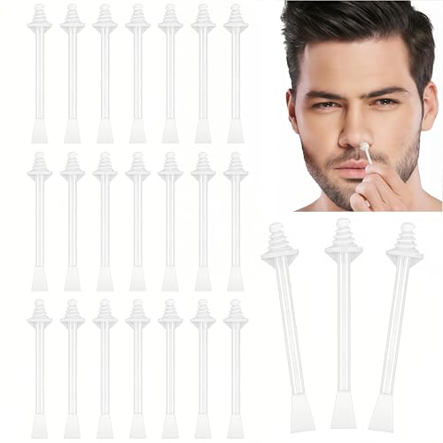 Nasenhaarwachsstäbchen, Nasenwachs-Applikator-Sticks mit Einwegspateln, Nasenwachsstäbchen für Nasenlöcher, Nasenreinigung, Ohrhaarentfernung, Nasenohr-Haarentfernungswachs für Männer und Frauen Nasenhaarwachsstäbchen, Nasenwachs-Applikator-Sticks mit Einwegspateln, Nasenwachsstäbchen für Nasenlöcher, Nasenreinigung, Ohrhaarentfernung, Nasenohr-Haarentfernungswachs für Männer und Frauen von KWHSPKENG