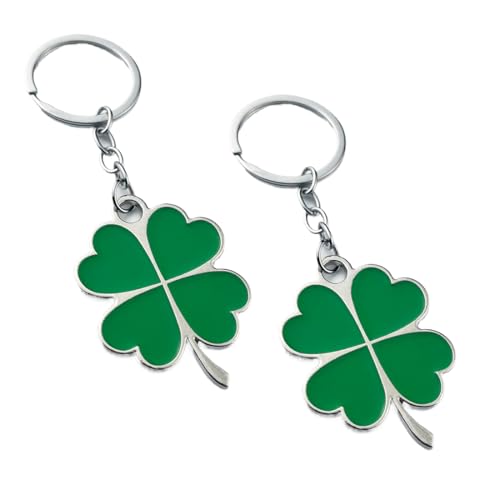 PortachiaviQuadrifoglio in letallo Massiccio Finemente Decorato, Portafortumada Regalare in Lega Portachiavi Quadrifoglio per lhisex Auto llotolacchina Bomboniere Conpleanno Capodarno von KWKPR