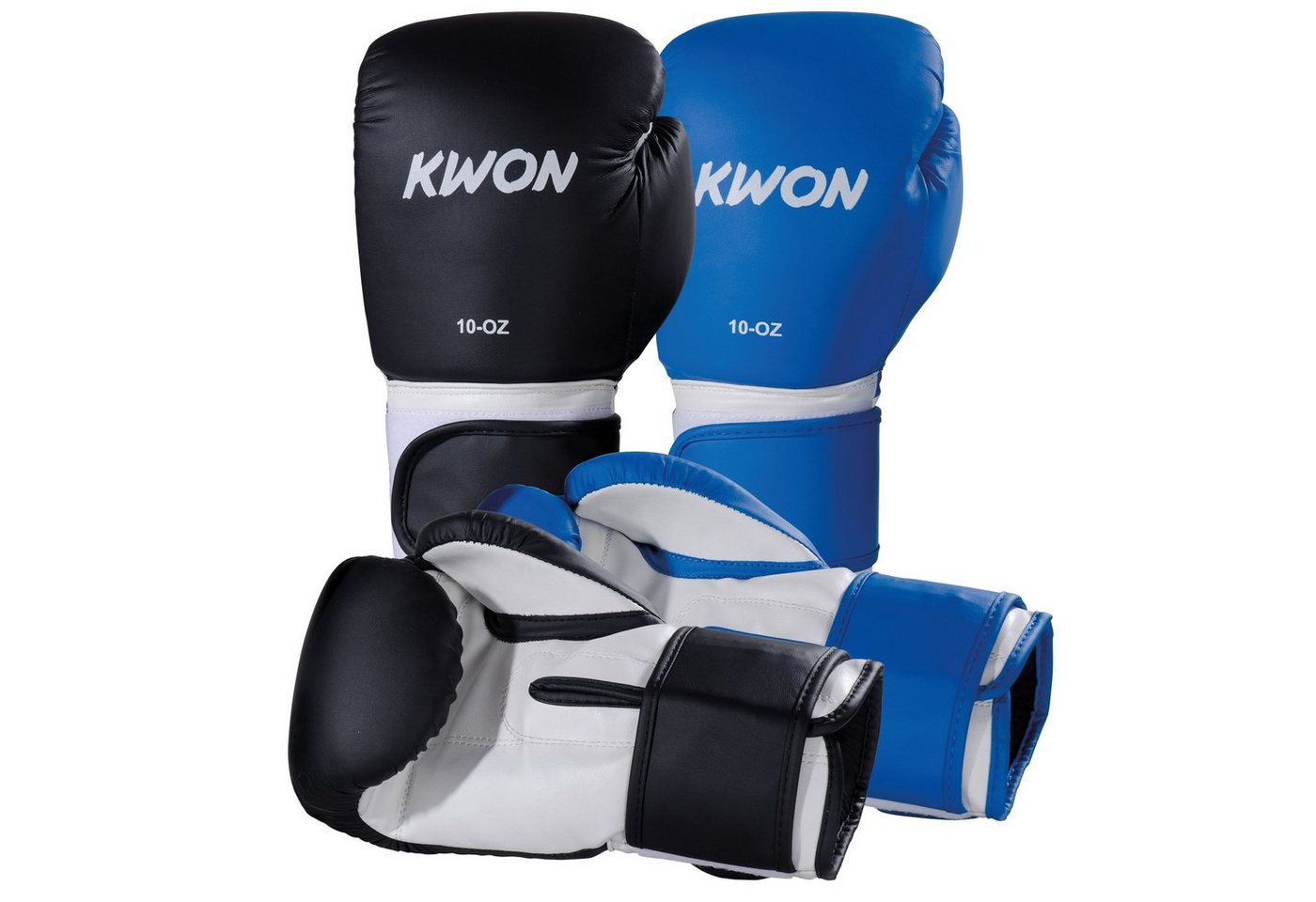 KWON Boxhandschuhe Fitness 8 - 16 Unzen Box-Handschuhe Boxen Kickboxen MMA Thaiboxen (Paar), Kinder und Erwachsene, Anfänger Fortgeschrittene von KWON