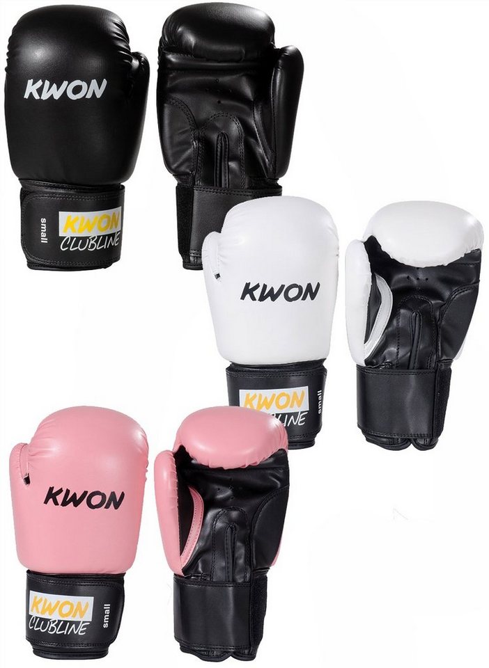 KWON Boxhandschuhe Pointer small Hand 8 Unzen Box-Handschuhe Boxen Kickboxen (Profi, Club Line Serie), Kickboxen, Boxen, Muay Thai, MMA von KWON
