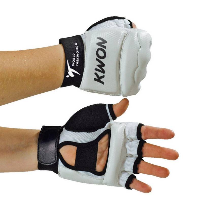 KWON PU-Handschuhe WT World Taekwondo Verband Faustschutz Handschutz WTF Faustschützer (Paar) WT Regelwerk, offizielles Produkt von KWON
