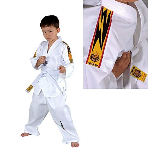 Kwon® Taekwondo Anzug mit Gürtel 551005 Tiger TKD Kinder Kids Junior von KWON