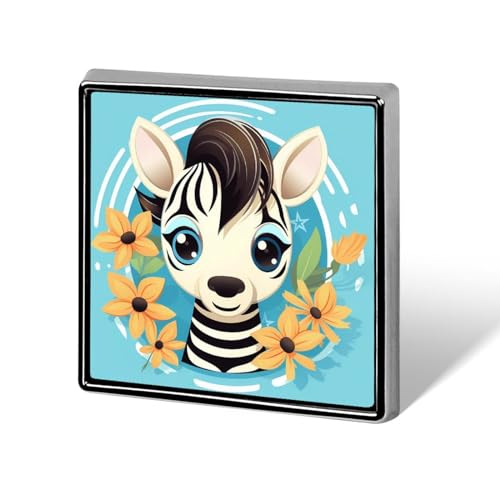 Animal Zebra Brooch Pins for Women Men Square Collar Lapel Pins Coat Jacket Accessories Animal Zebra Brooch Pins for Women Men Square Collar Lapel Pins Coat Jacket Accessories von KWQDOZF