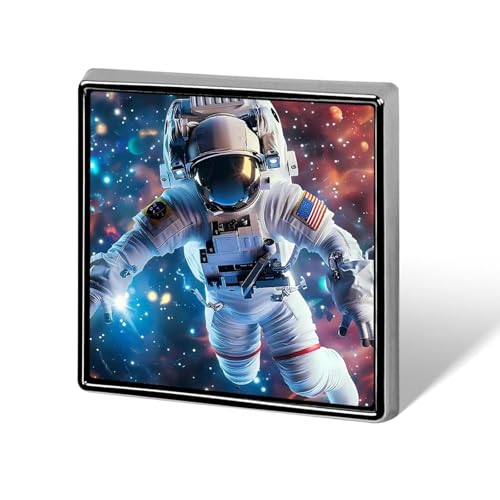 Astronaut Weltraum Lustige Anstecknadeln Button Brosche Abzeichen Hut Kleidung Tasche Schmuck für Männer Frauen von KWQDOZF