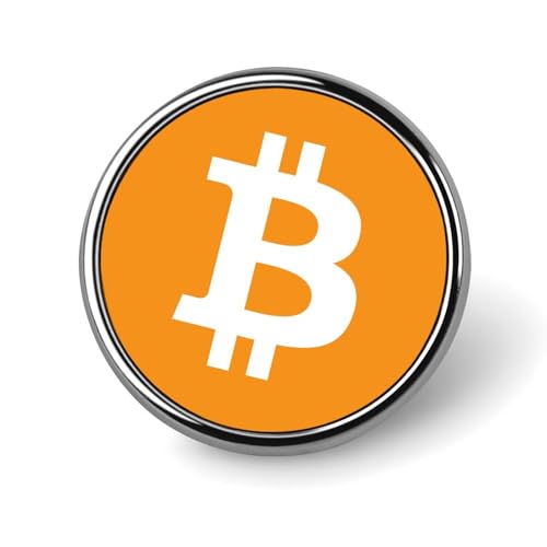Bitcoin-Brosche, rund, trendig, witzig, Revers, Brosche, Krawattennadel, Abzeichen, Zubehör für Männer und Frauen Bitcoin-Brosche, rund, trendig, witzig, Revers, Brosche, Krawattennadel, Abzeichen, Zubehör für Männer und Frauen von KWQDOZF