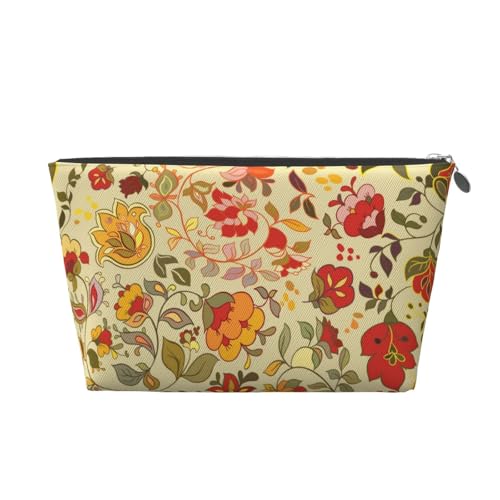 Blumen Kosmetiktasche Make-up Taschen für Frauen Lippenstift Tasche Reise Kulturbeutel Zubehör Organizer von KWQDOZF