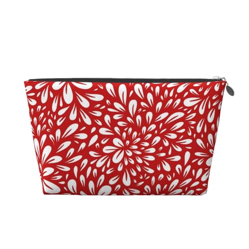 Blumen Kosmetiktasche Make-up Taschen für Frauen Lippenstift Tasche Reise Kulturbeutel Zubehör Organizer von KWQDOZF