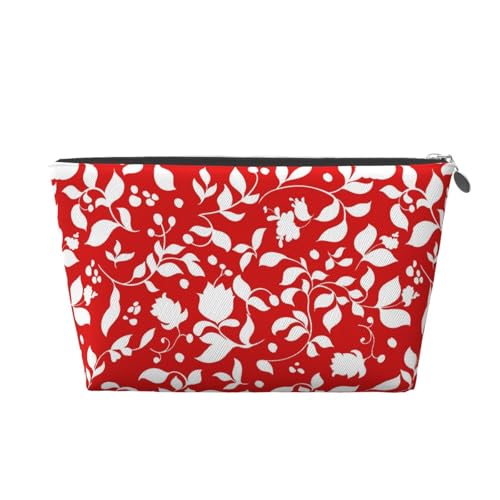 Blumen Kosmetiktasche Make-up Taschen für Frauen Lippenstift Tasche Reise Kulturbeutel Zubehör Organizer von KWQDOZF