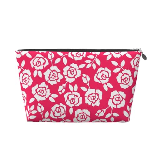 Blumen Kosmetiktasche Make-up Taschen für Frauen Lippenstift Tasche Reise Kulturbeutel Zubehör Organizer von KWQDOZF